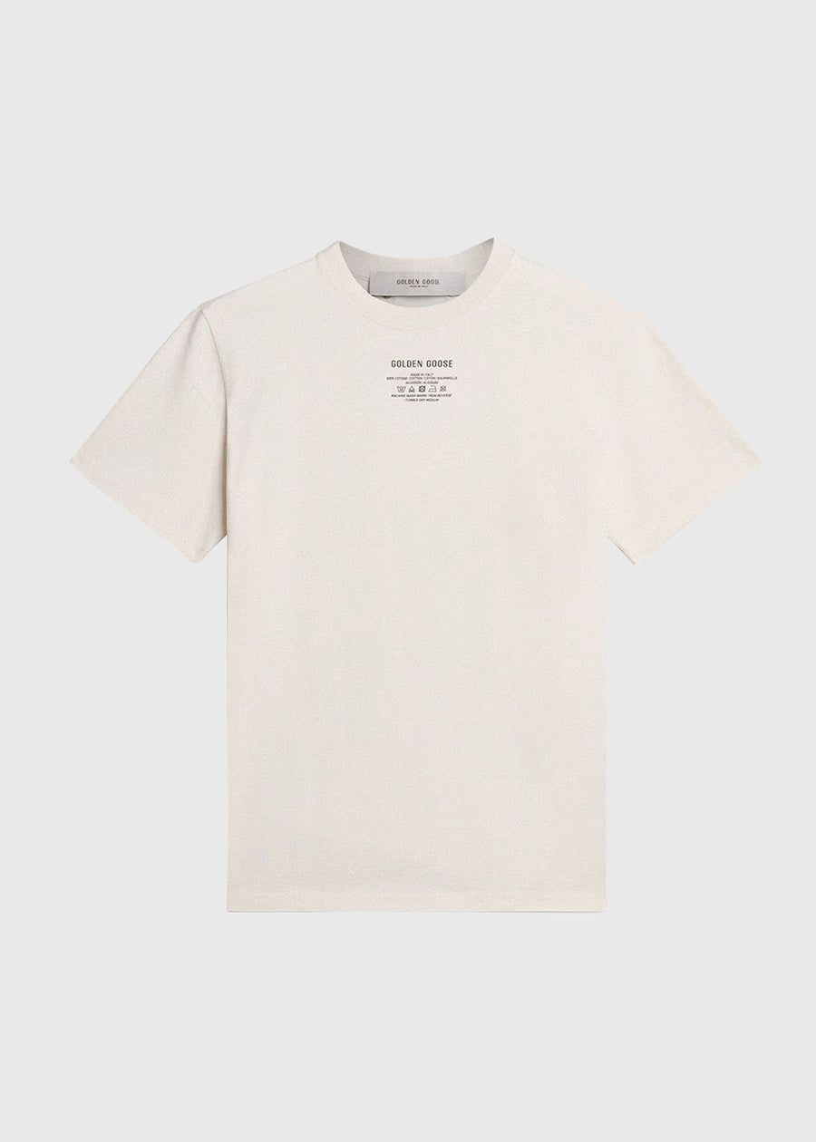 Golden Goose T-Shirt para mujer con estampado GLG-GWP01220