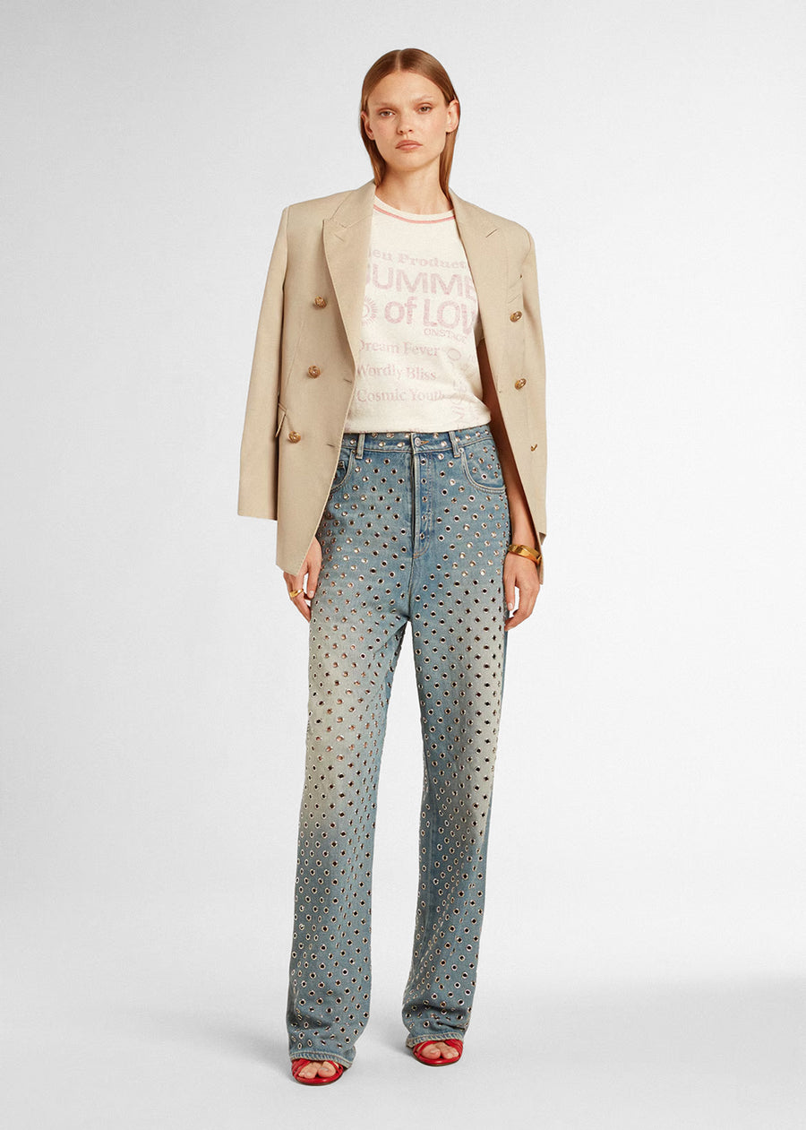 Golden Goose T-Shirt estampada GLG-GWP02008