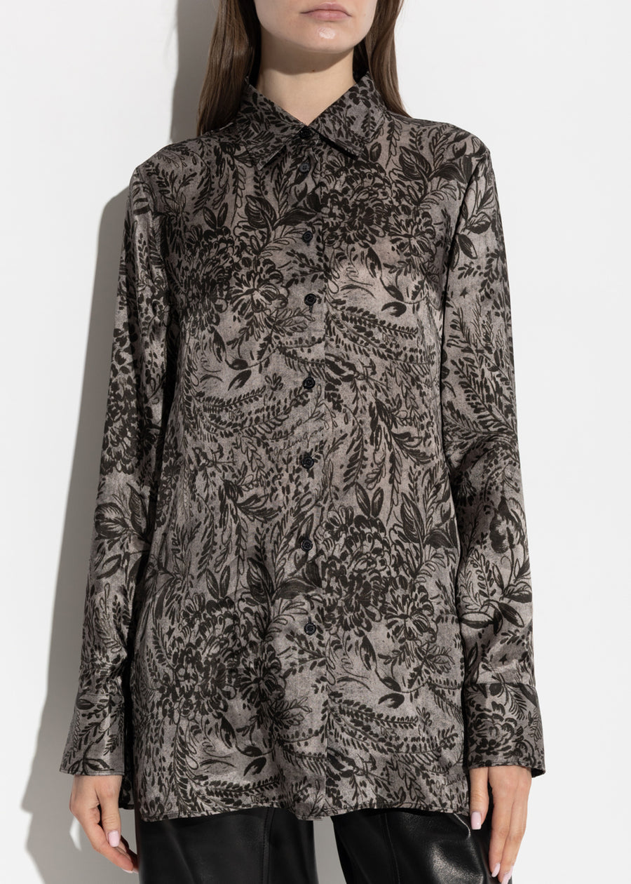 Golden Goose Camisa Oversize Estampada GLG-GWP02263