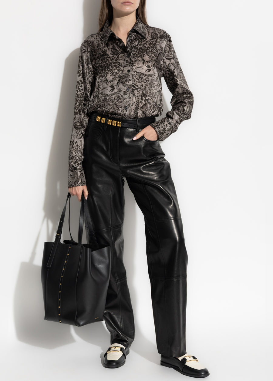 Golden Goose Camisa Oversize Estampada GLG-GWP02263