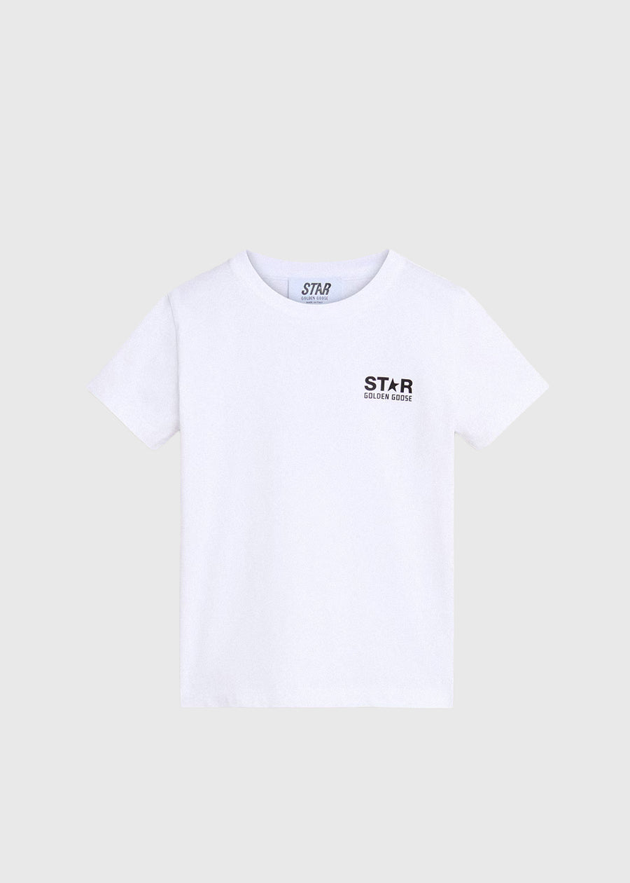 Golden Goose T-Shirt para kids con estampado GLG-P01263