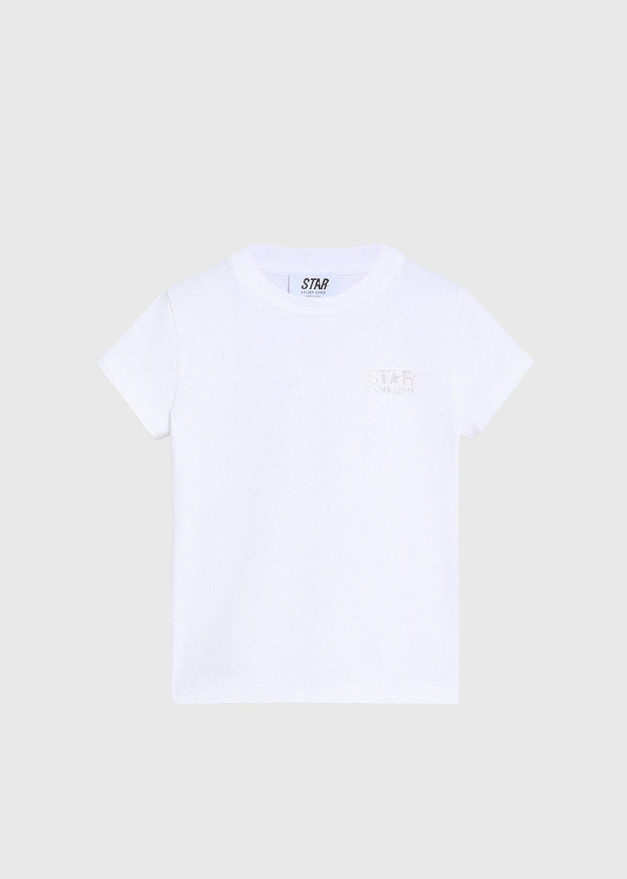 Golden Goose T-Shirt para kids con estampado GLG-P01273