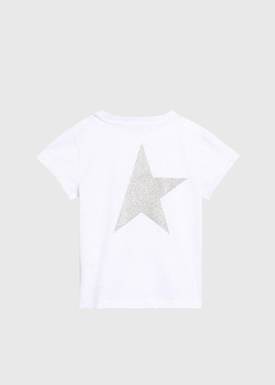 Golden Goose T-Shirt para kids con estampado GLG-P01273