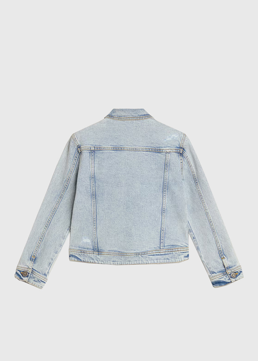 Golden Goose Chamarra denim Kids GLG-P02212