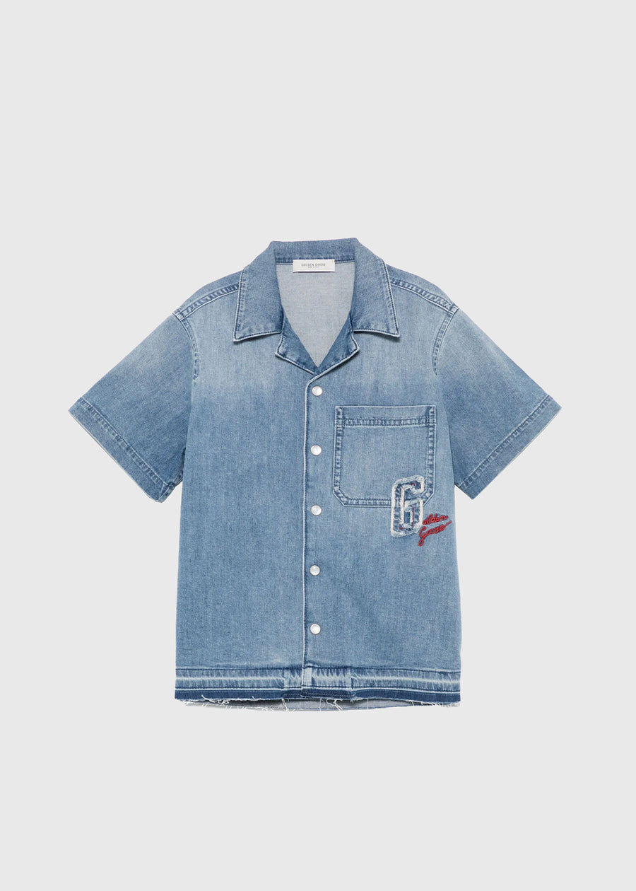 Golden Goose Camisa de botones Kids GLG-P02217