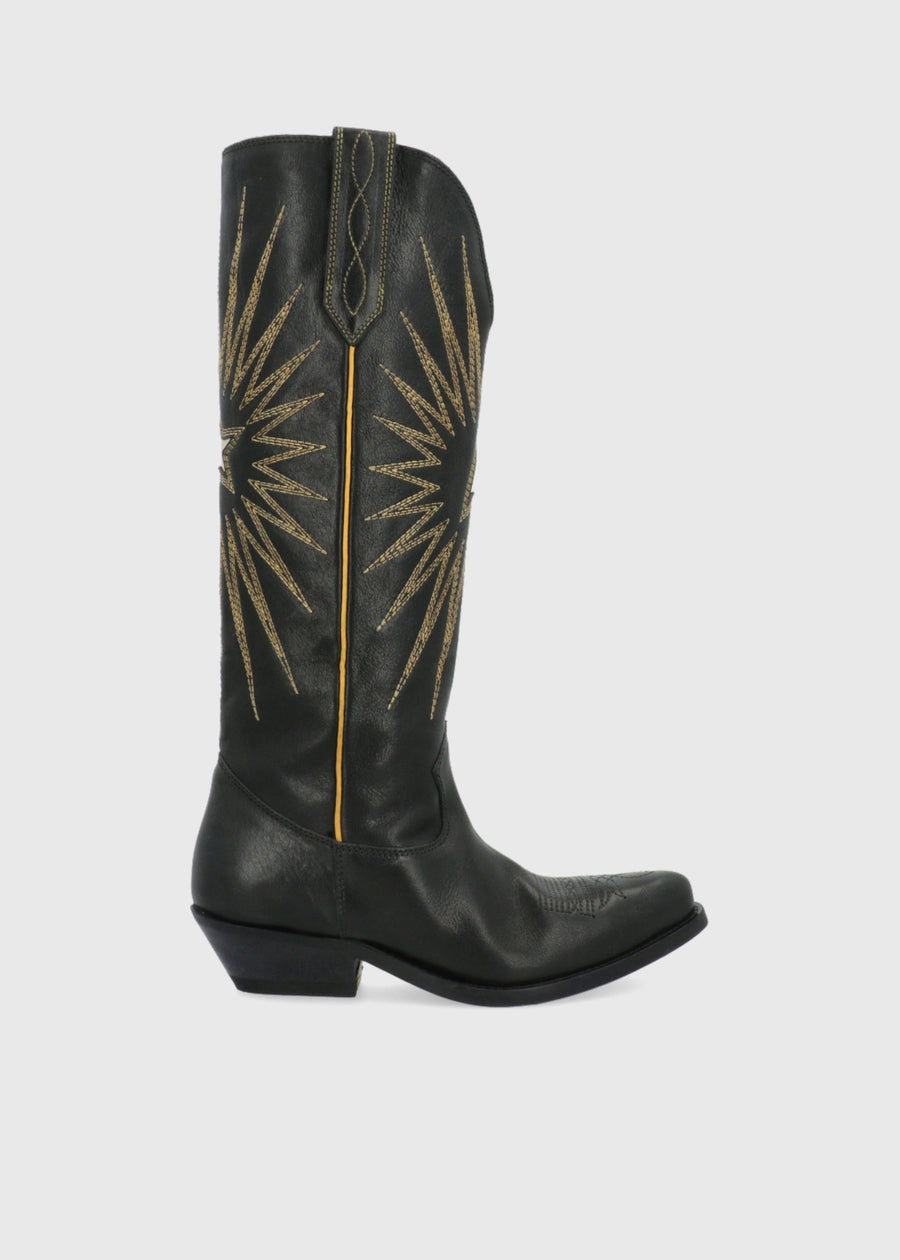 Golden Goose Botas vaqueras altas GLG-WISHSTLE