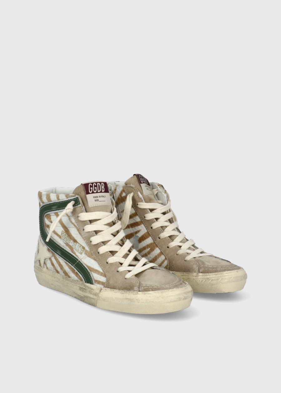 Golden Goose Sneakers altos Slide para mujer GLG-ZDSLIDE