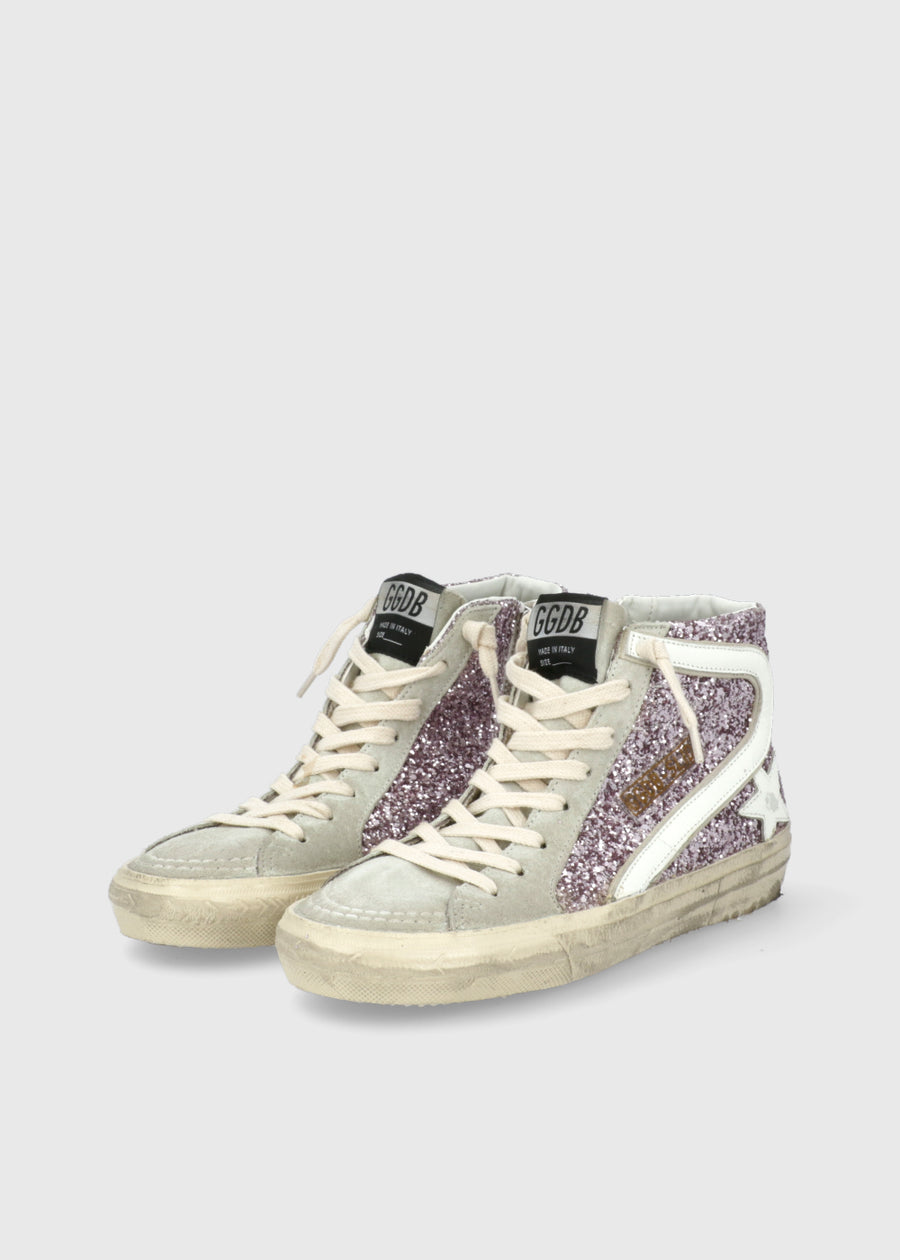 Golden Goose Sneakers altos Slide para mujer GLG-ZDSLIDE