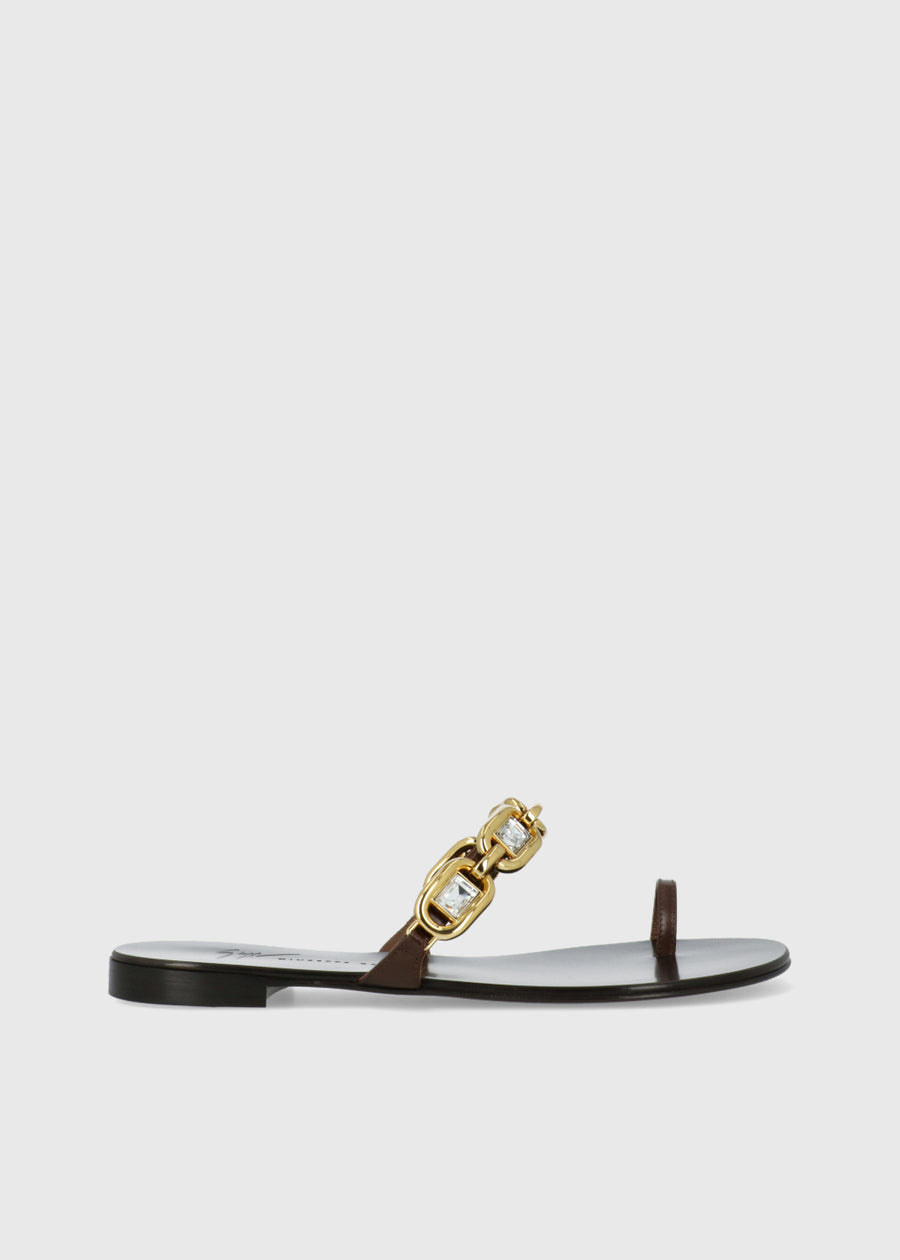 Giuseppe Zanotti Sandalias Planas Chain GSZ-E600021