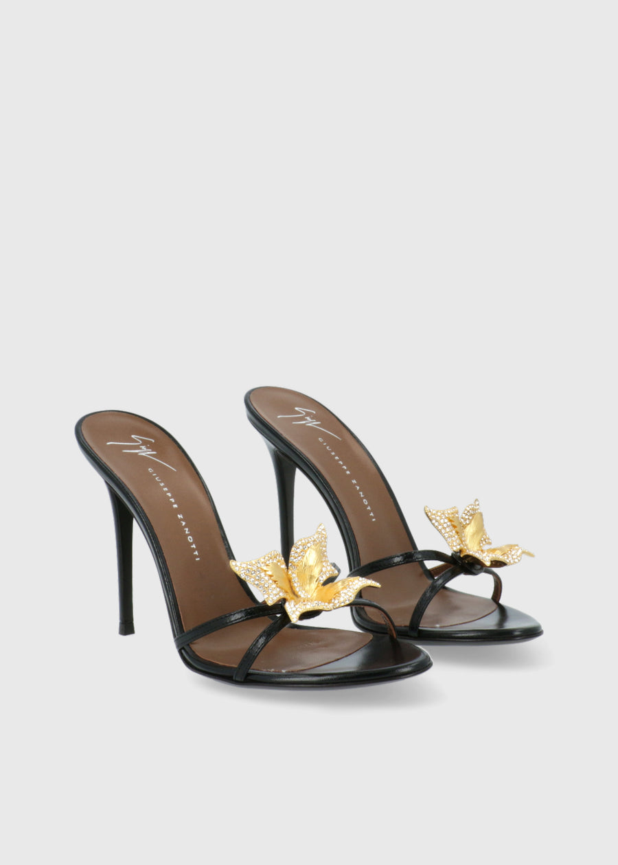 Giuseppe Zanotti Mules Orchid Crystal GSZ-I600018