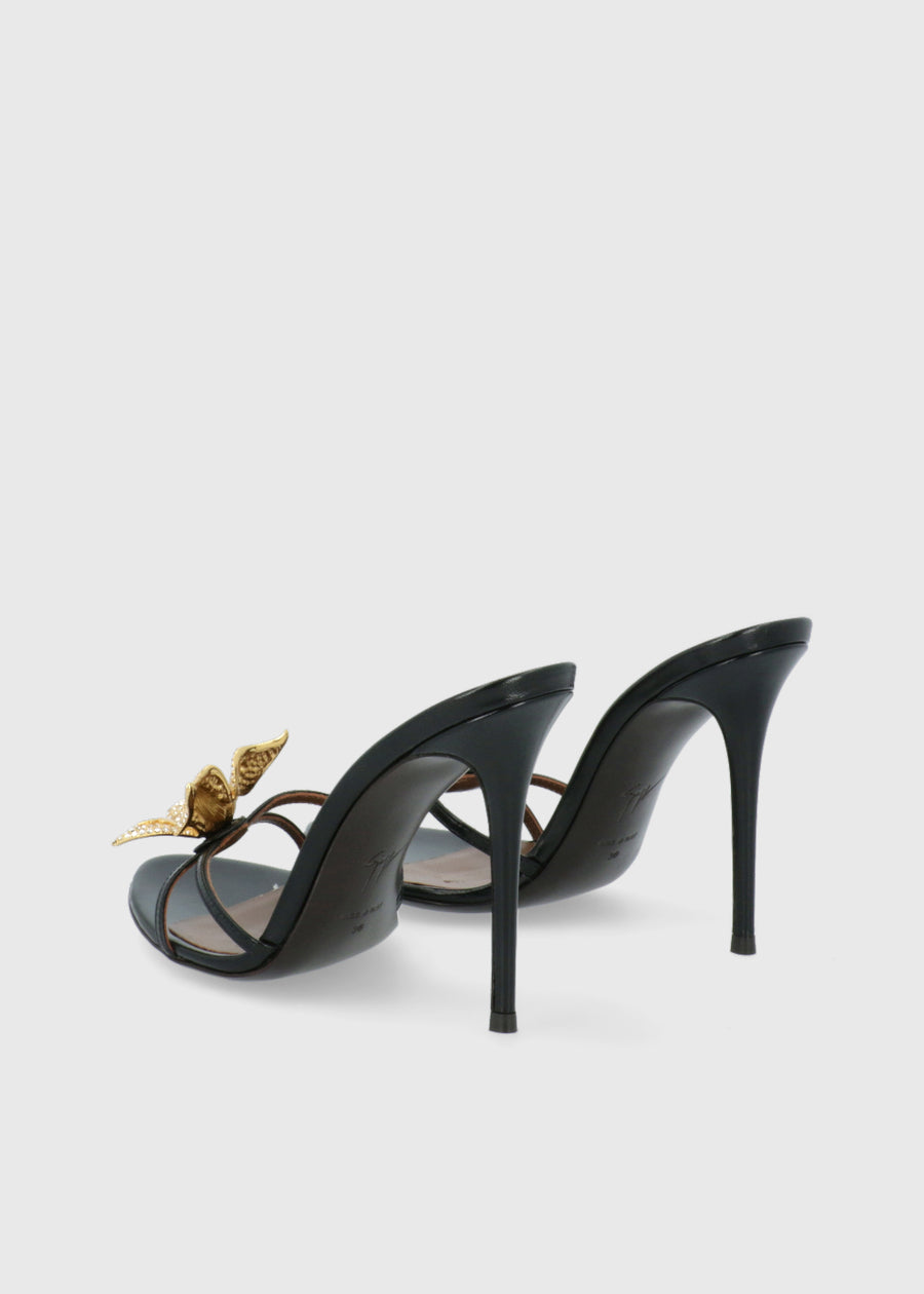 Giuseppe Zanotti Mules Orchid Crystal GSZ-I600018