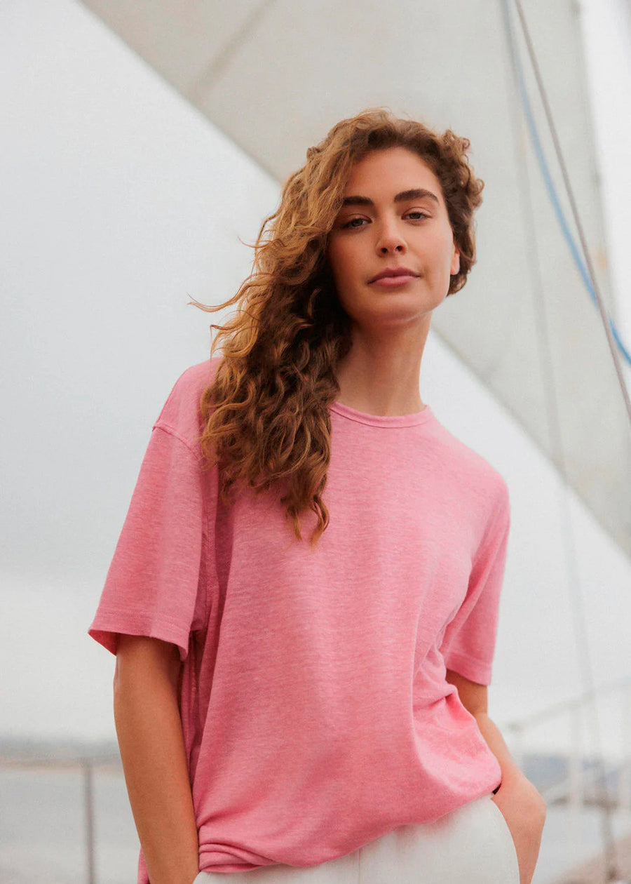 GODS TRUE CASHMERE Camiseta de lino GTC-U5022LIJ