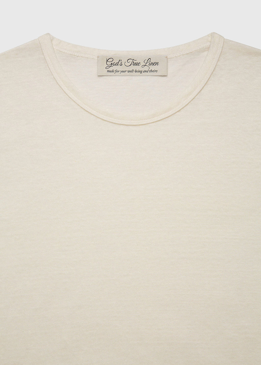 GODS TRUE CASHMERE Camiseta de lino GTC-U5022LIJ