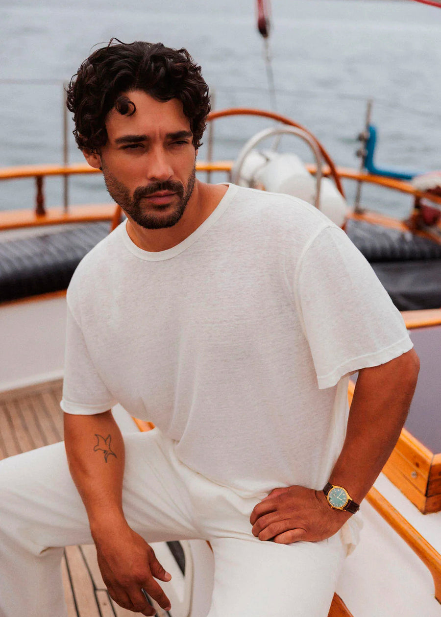 GODS TRUE CASHMERE Camiseta de lino GTC-U5022LIJ