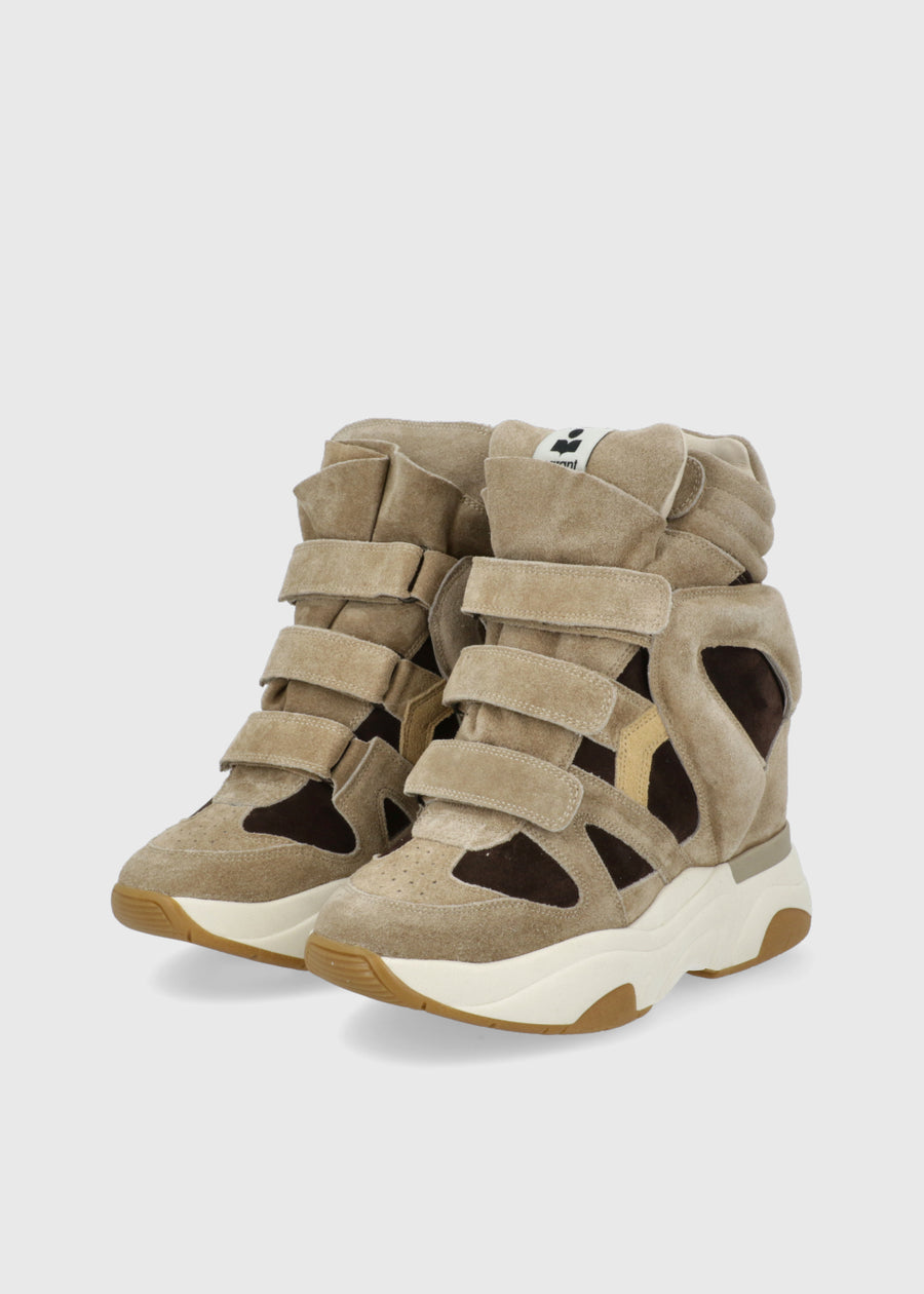 ISABEL MARANT Senakers altas con cuña Balskee ISM-BALSKEE