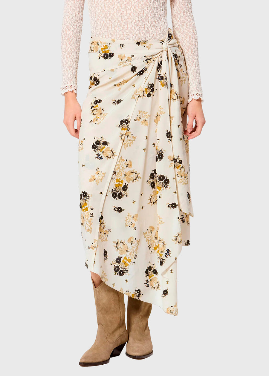 Isabel Marant Falda midi Faniry ISM-FANIRY