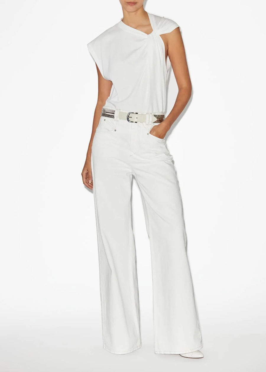 Isabel Marant Blusa nudo frontal Nayda ISM-NAYDA