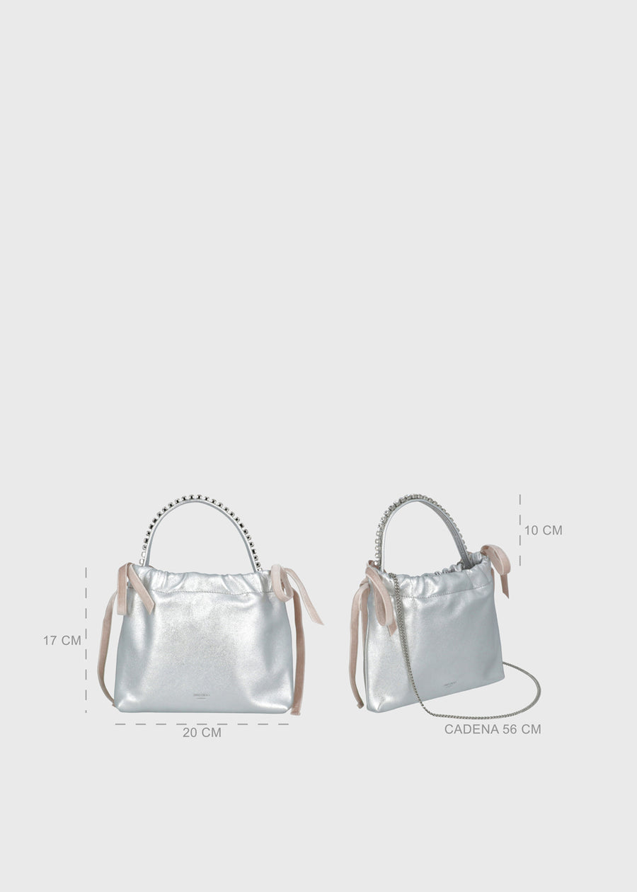 Jimmy Choo Clutch Drawstring Mini JCH-DRAWSTMT