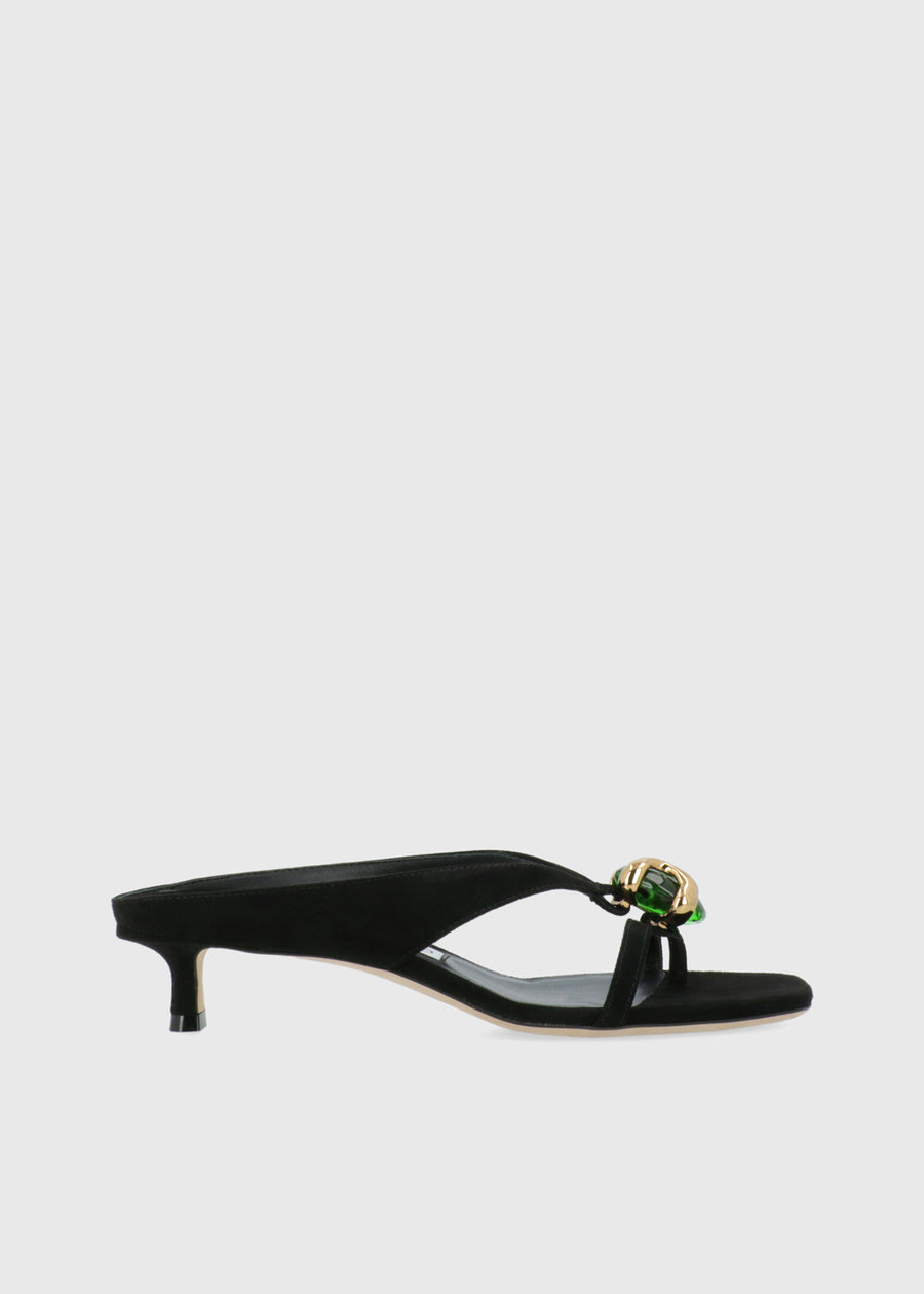 Jimmy Choo Mules Emeri Stone JCH-EMERST35