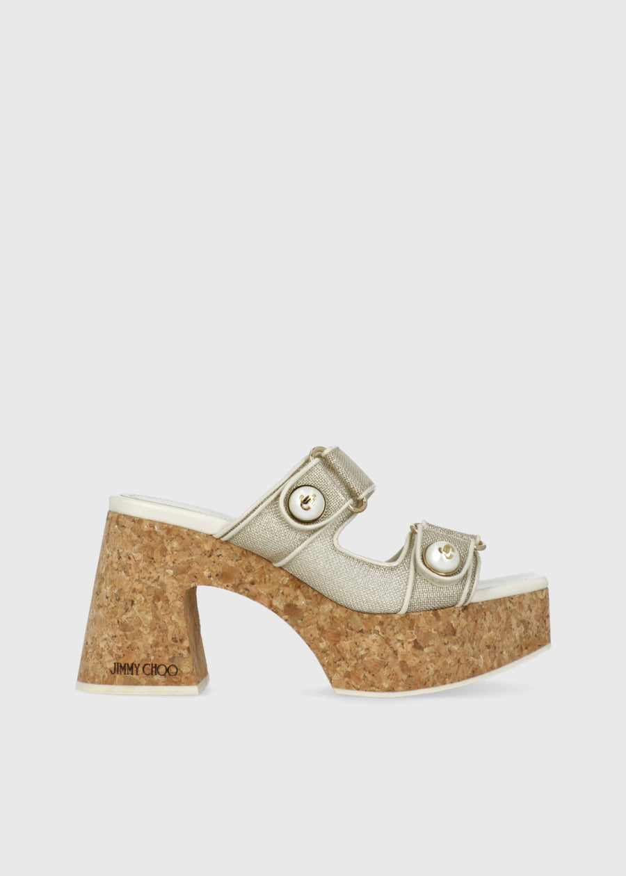 Jimmy Choo Sandalia Plataforma Fayence JCH-FAYENW95