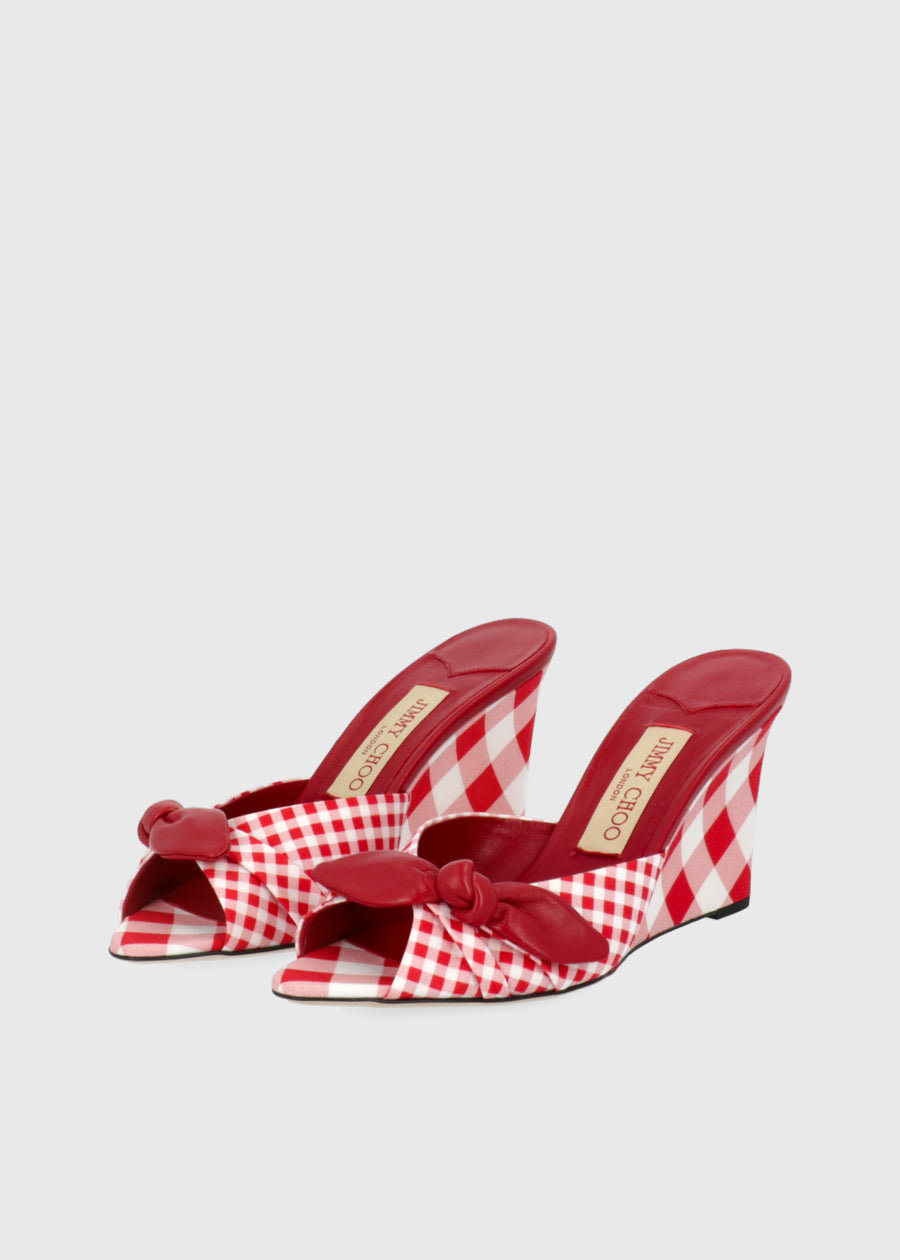 Jimmy Choo Mules Livi Wedge 85 JCH-LIVIW85