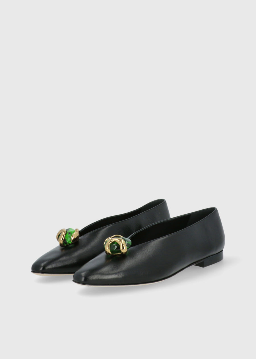 Jimmy Choo Margot Flat de lujo GRAN VIA JCH-MARGOTFL