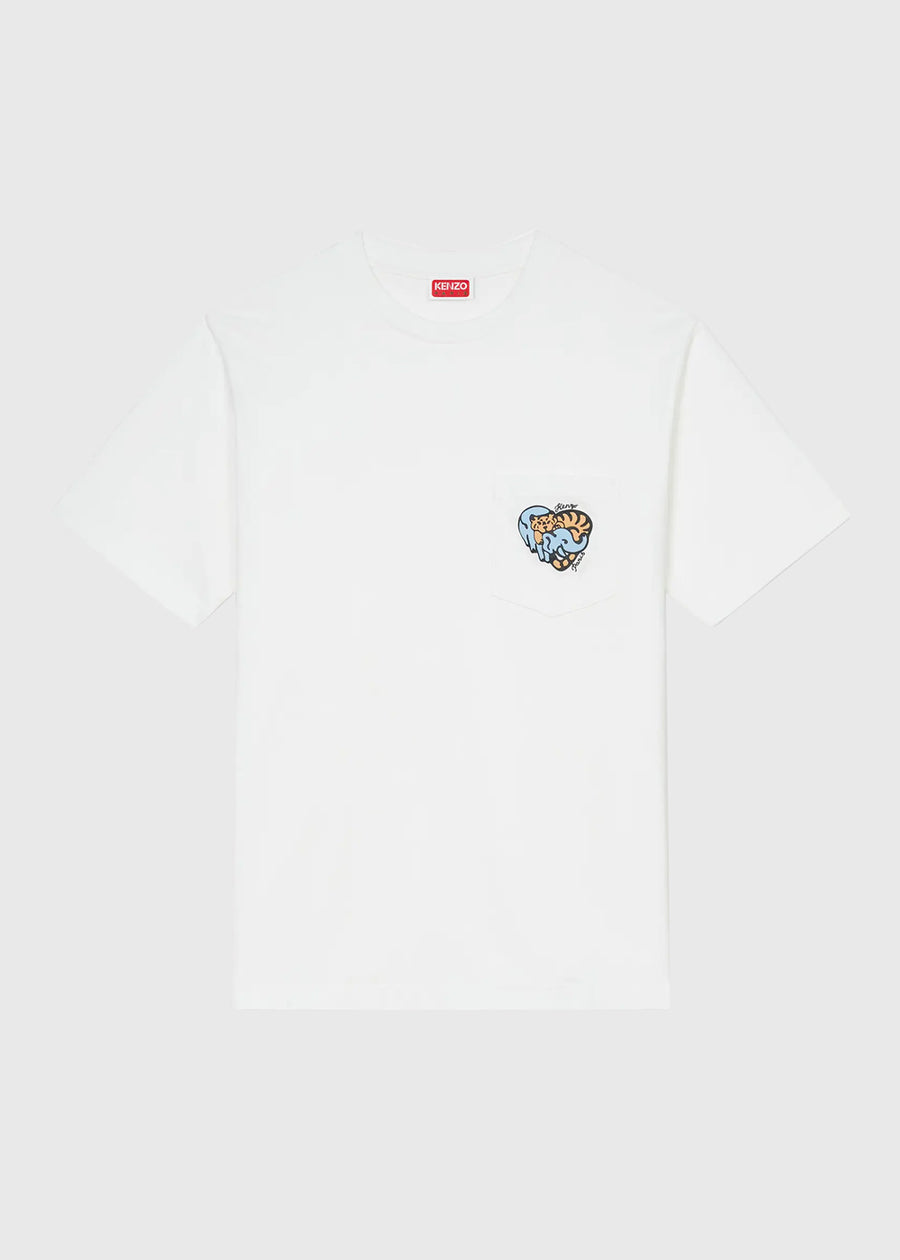 KENZO T-shirt Jungle Heart KNZ-TS1344SO