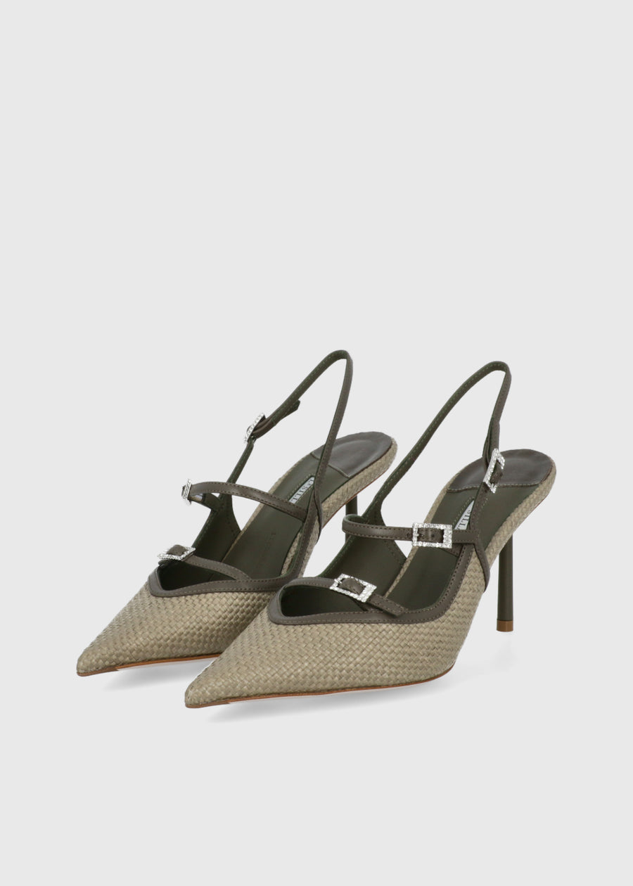 Le Silla Zapatillas Slingback Morgana LLL-4213D080