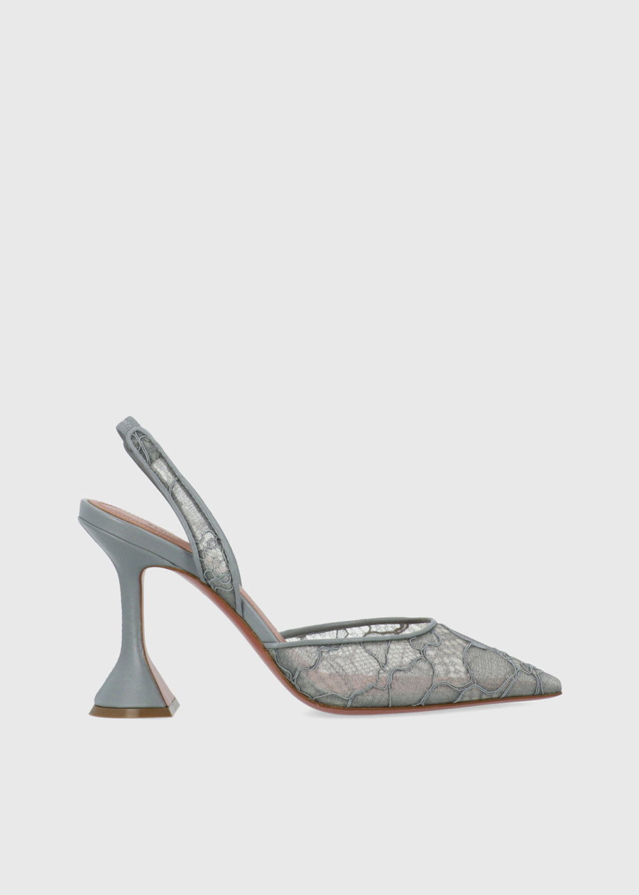 Amina Muaddi Slingbacks Holli lace MMD-HOLLILAS