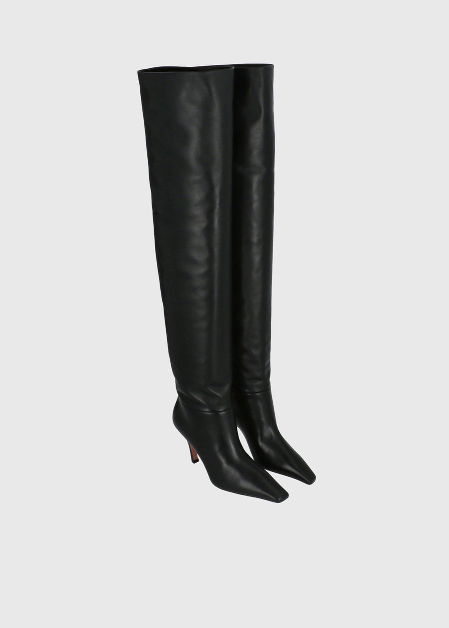 Amina Muaddi Botas Altas Jamie Thigh High MMD-JAMITH80