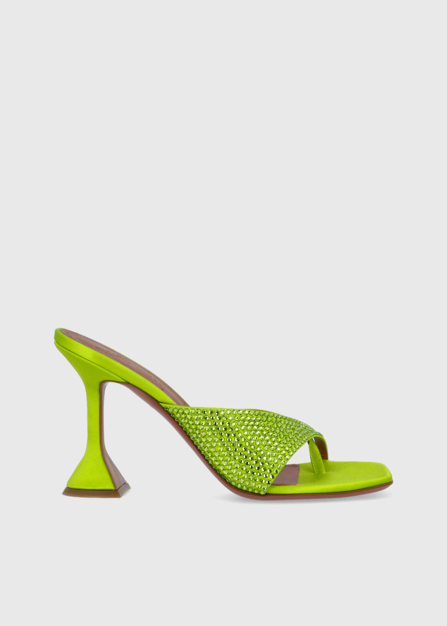 Amina Muaddi Sandalia Alta Shiona Slipper MMD-SHICRYSL