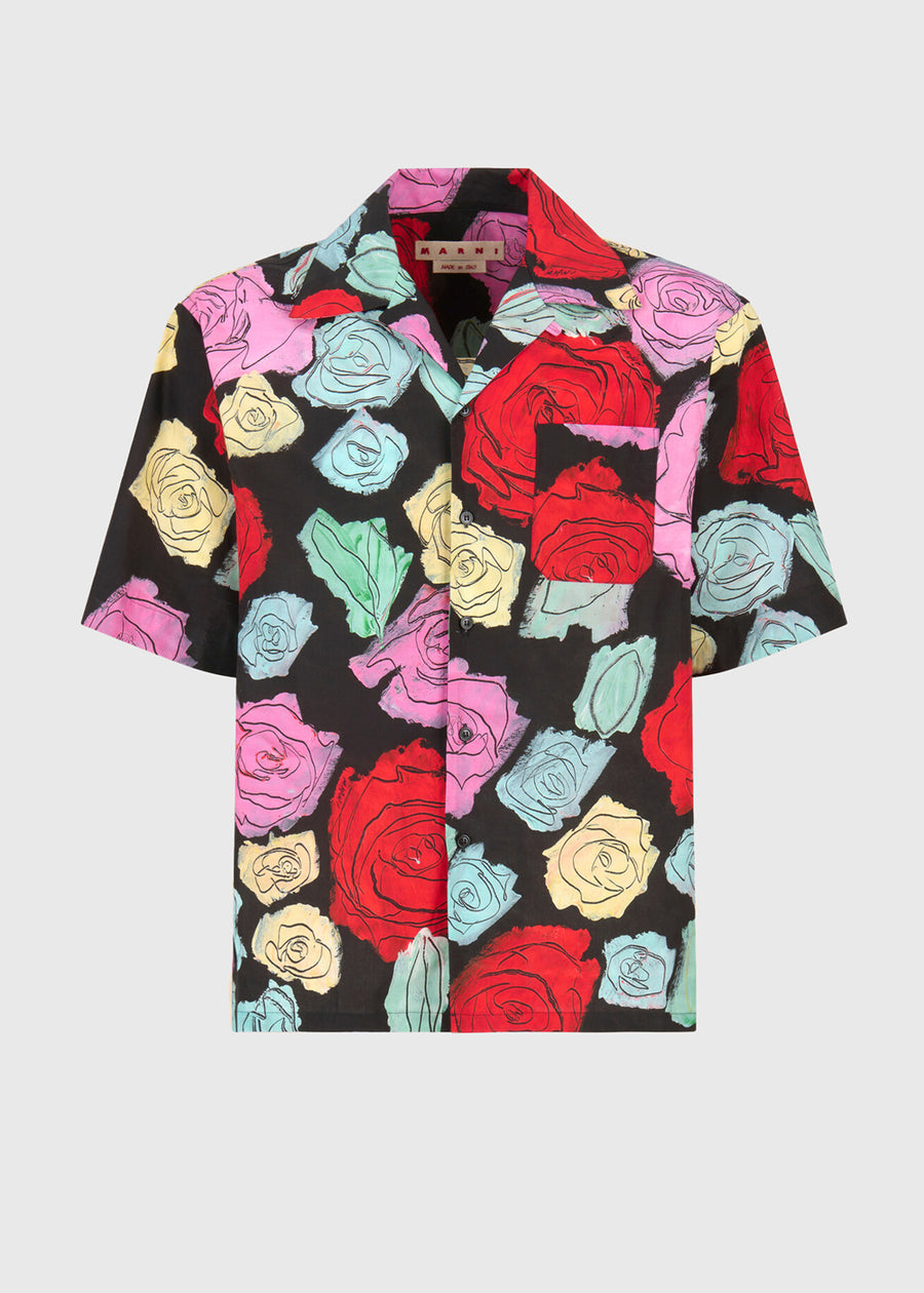 Marni T-Shirt con estampado floral MRI-CUMU0213