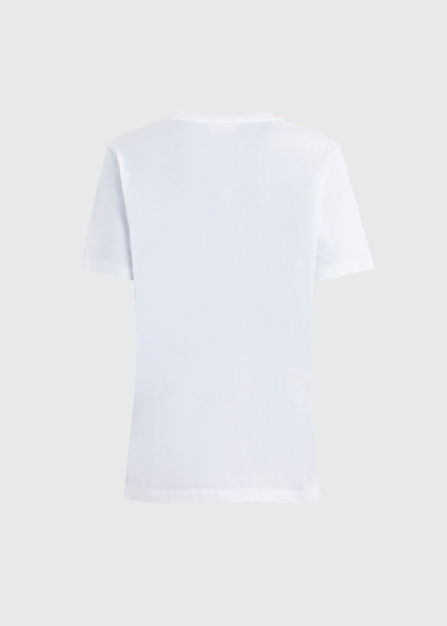 Marni T-Shirt con estampado de logo distorsionado MRI-HUMU0198
