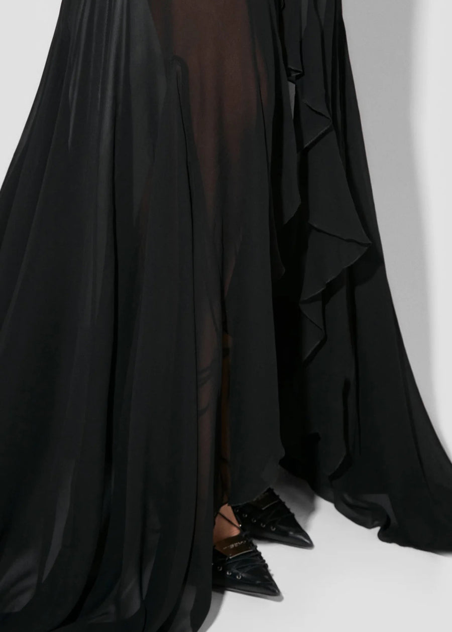 MISBHV Vestido con trasnsparencias MSB-240W833