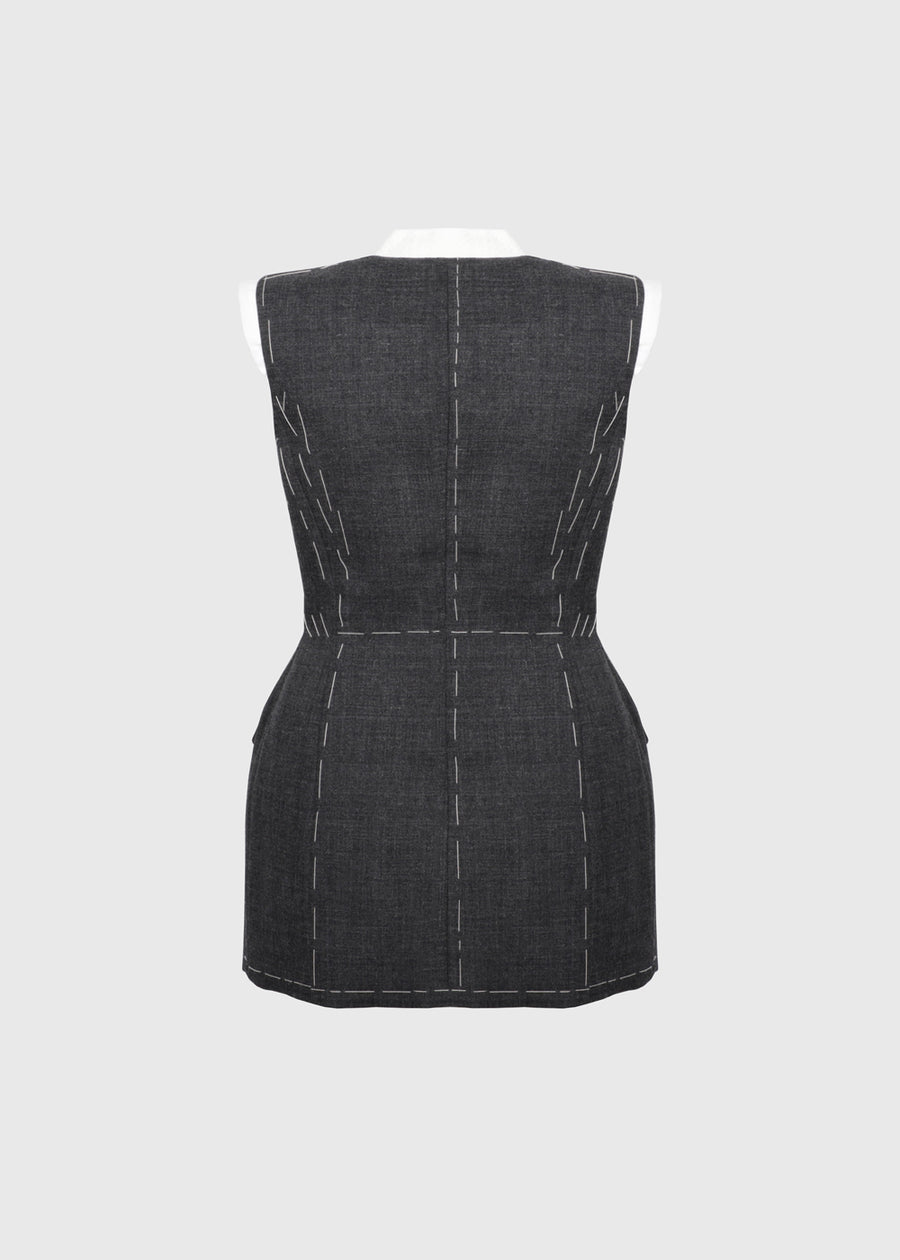 MOSCHINO Chaleco MSC-DA1001