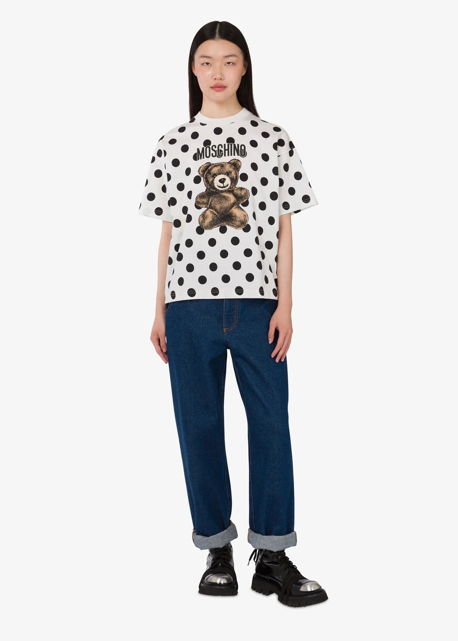 MOSCHINO T-Shirt estampada MSC-DJ0717