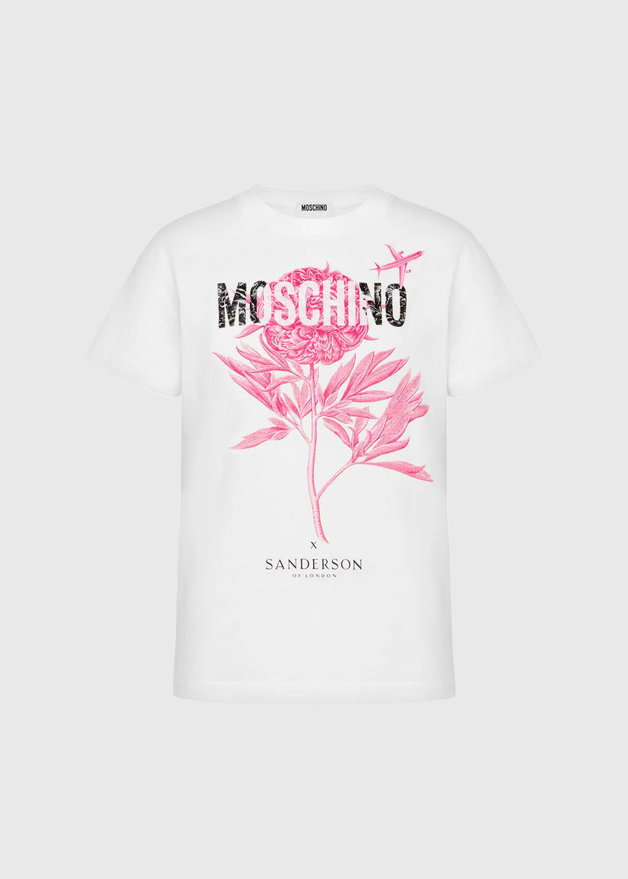 MOSCHINO T-Shirt x Sanderson MSC-DJ0718