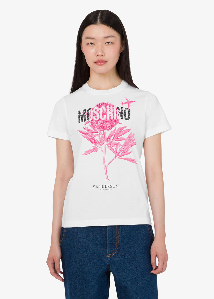 MOSCHINO T-Shirt x Sanderson MSC-DJ0718