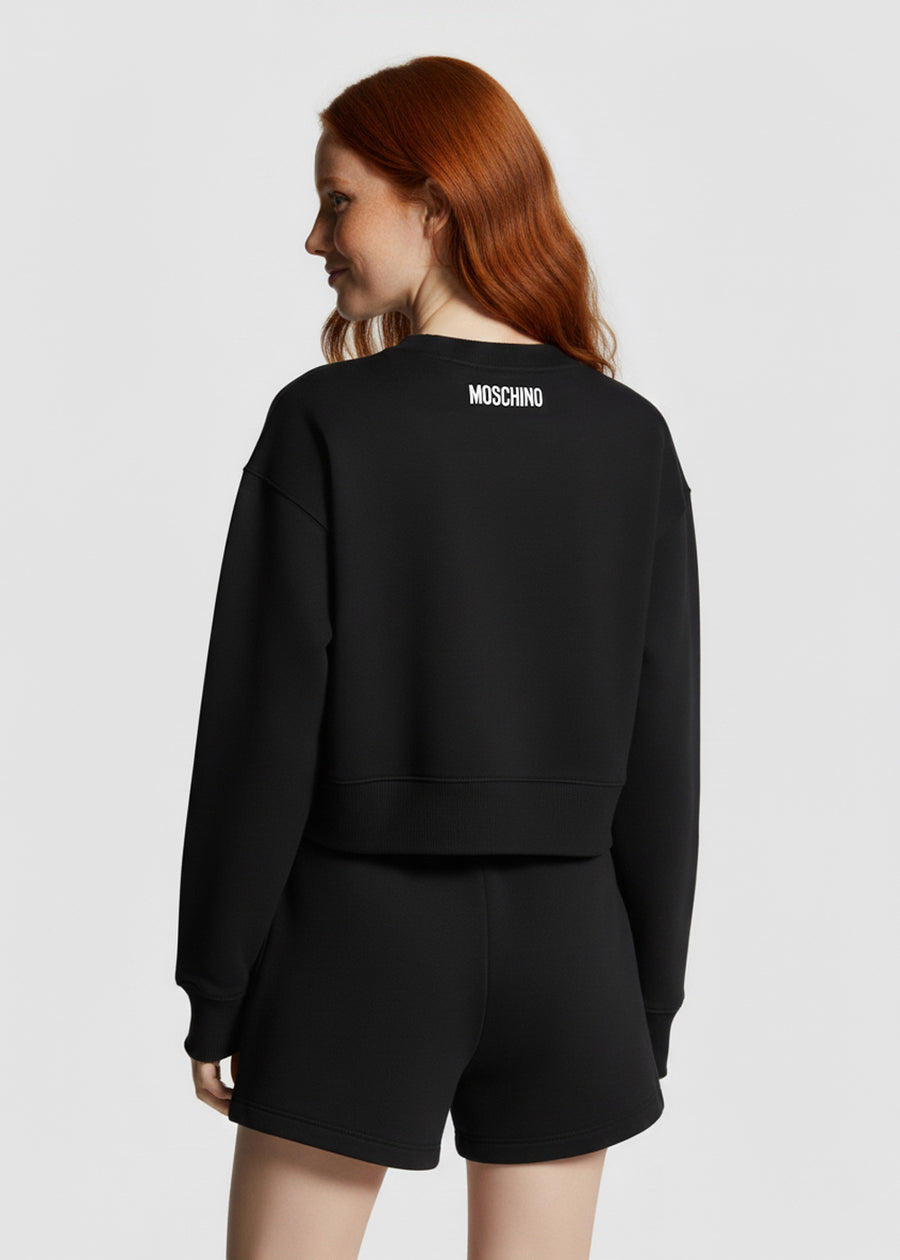MOSCHINO Sudadera crop MSC-DJ1702