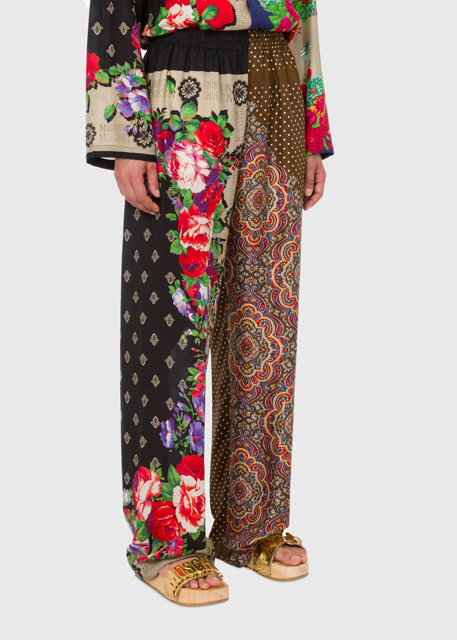 MOSCHINO Pantalón Patchwork MSC-EA0330