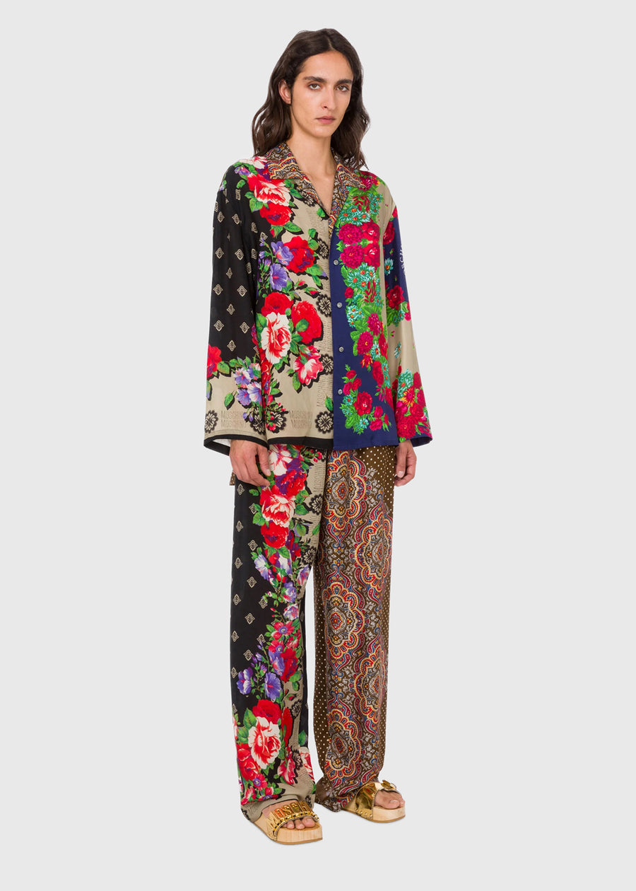 MOSCHINO Pantalón Patchwork MSC-EA0330