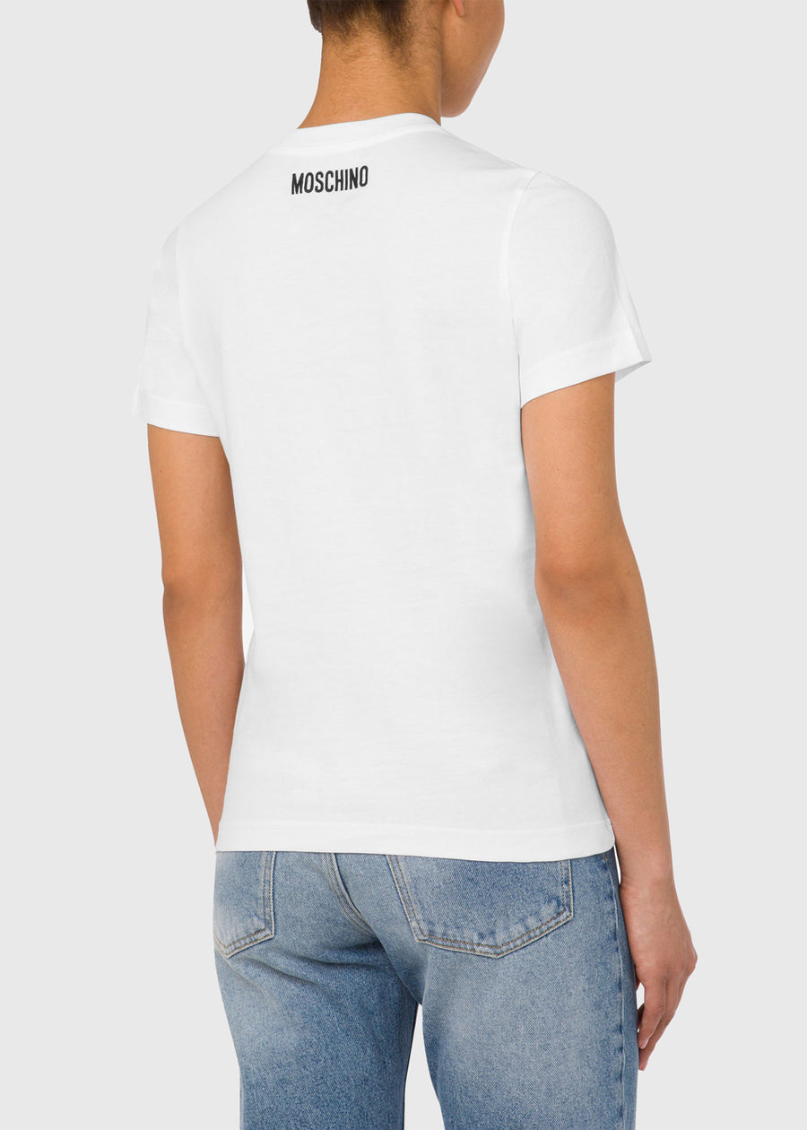 Moschino T-Shirt bordada MSC-EJ0714