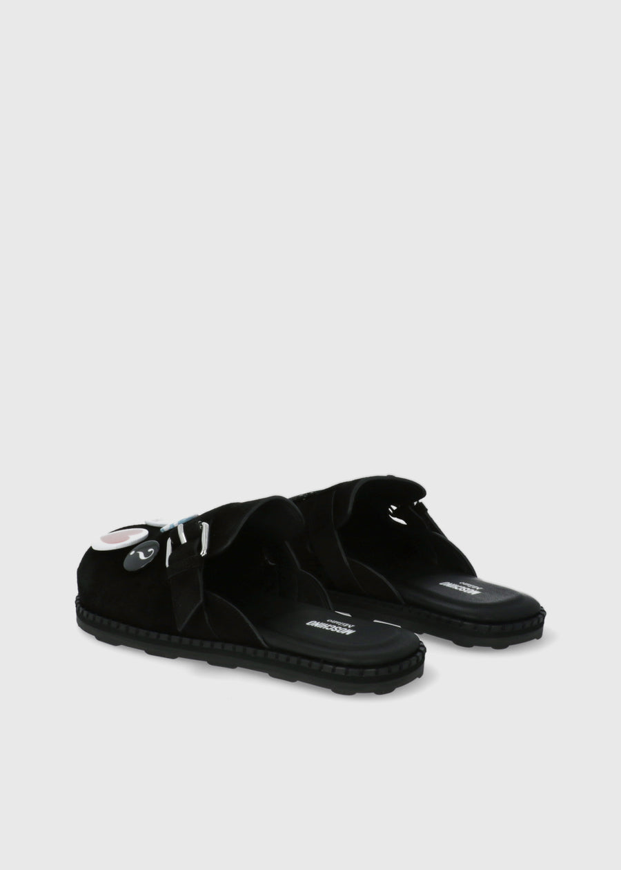 MOSCHINO Mules con pines MSC-MA10252