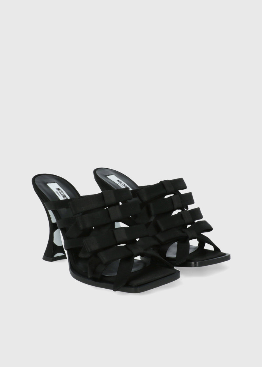 Moschino Sandalia Alta Satén MSC-MA2815A