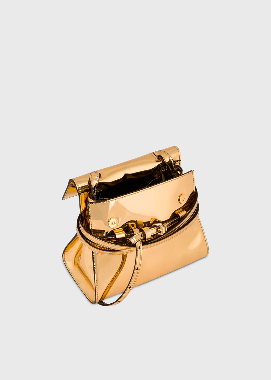 MOSCHINO Bolso Ti Me metálico MSC-MC4005P