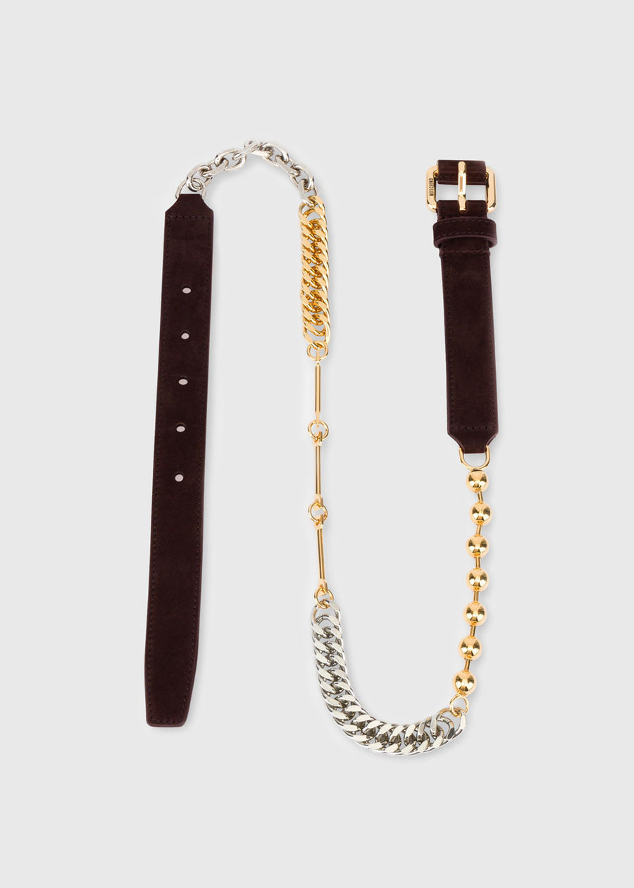 Moschino Cinturón Cadena Cubana MSC-MC6009P