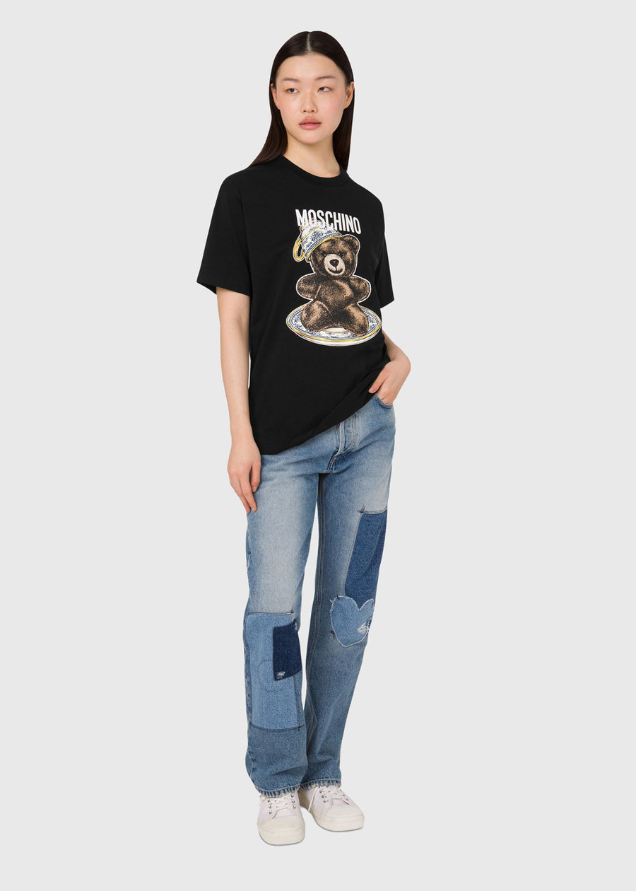 Moschino T-Shirt estampada teddy MSC-V0724