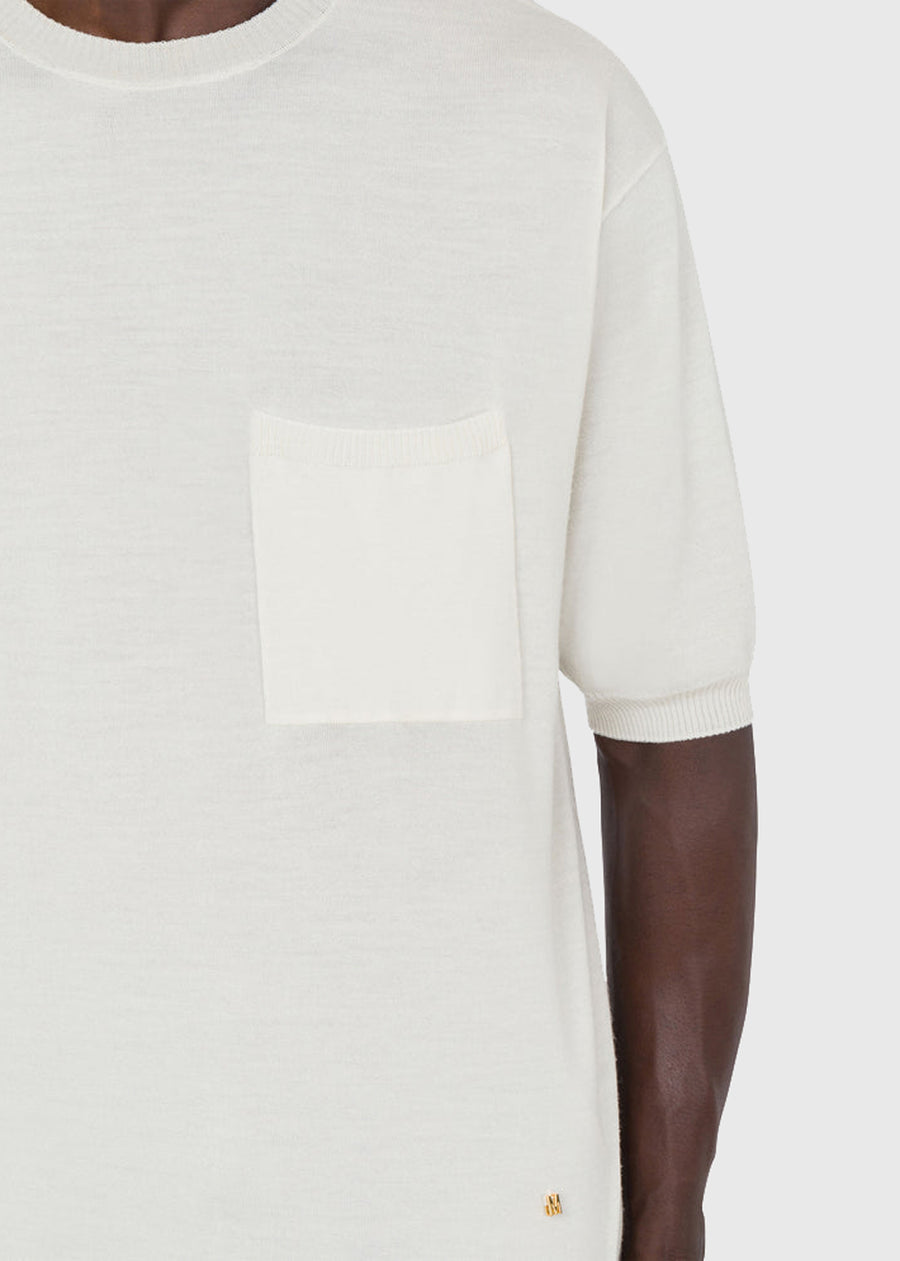 Moschino T-Shirt con bolsillo MSC-V0906