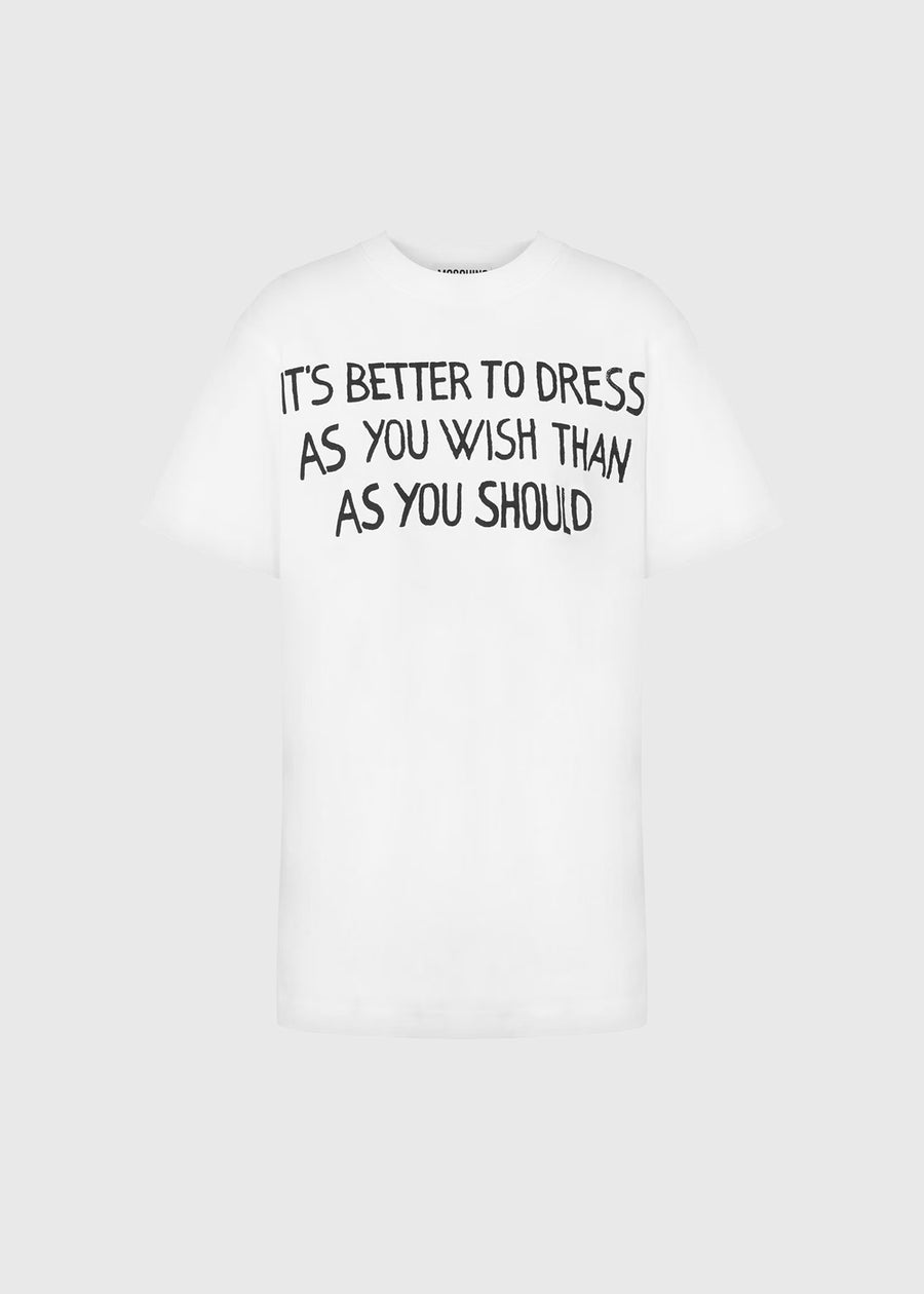 Moschino T-shirt estampada MSC-ZZJ0716