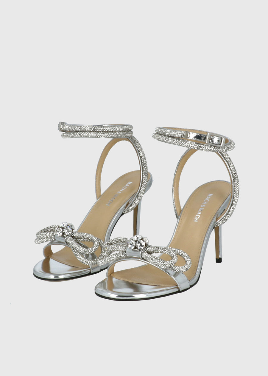 Mach & Mach Sandalias Altas Double Bow MYM-S0445